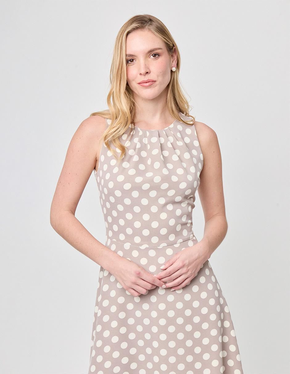Vestido midi casual Paixao para mujer