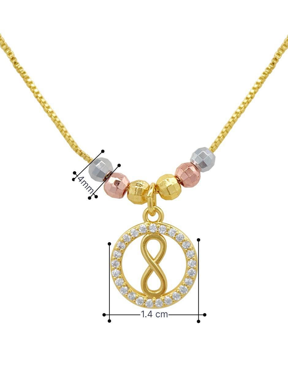Collar de infinito 18 K 5