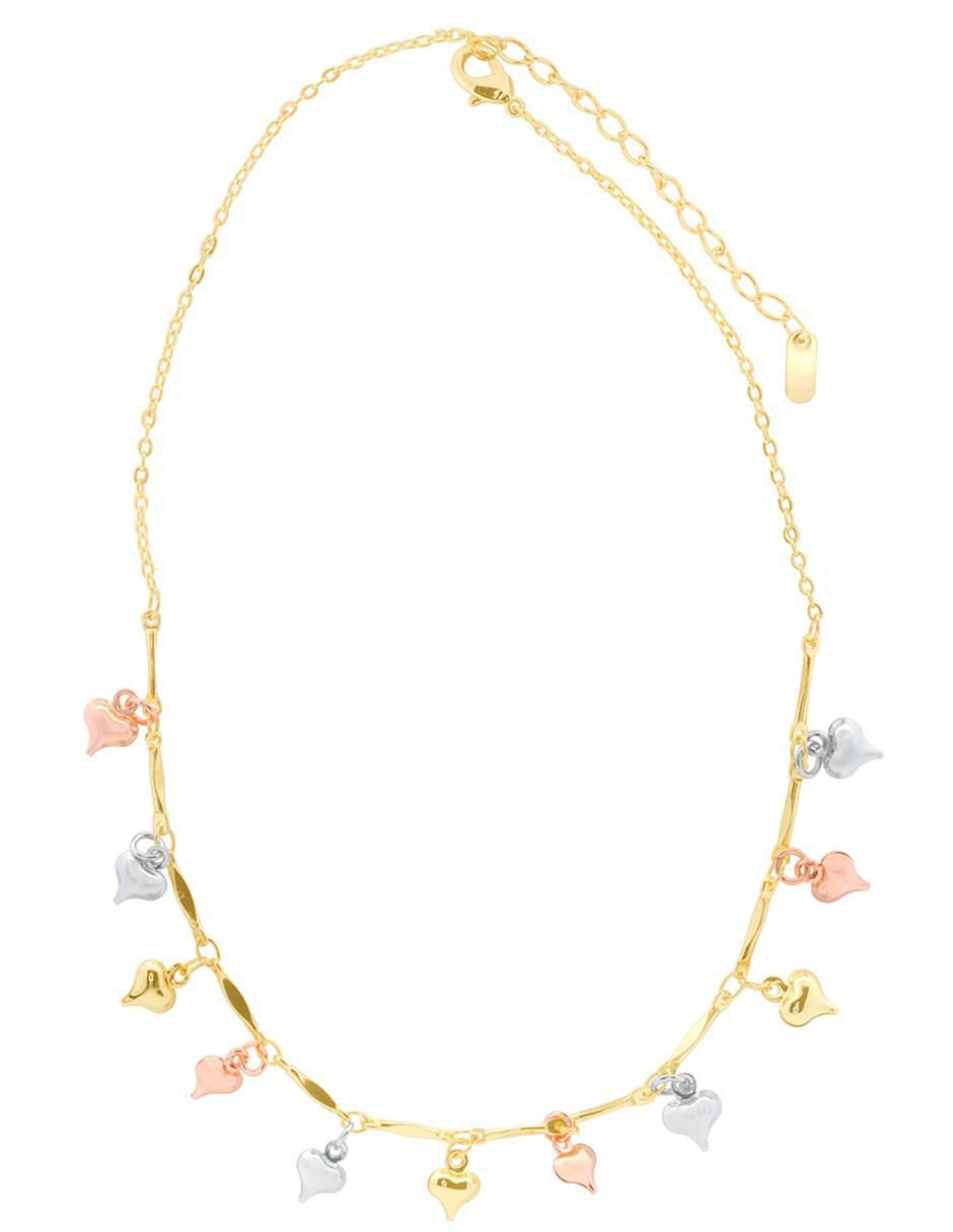 Collar de corazón 18 K 2