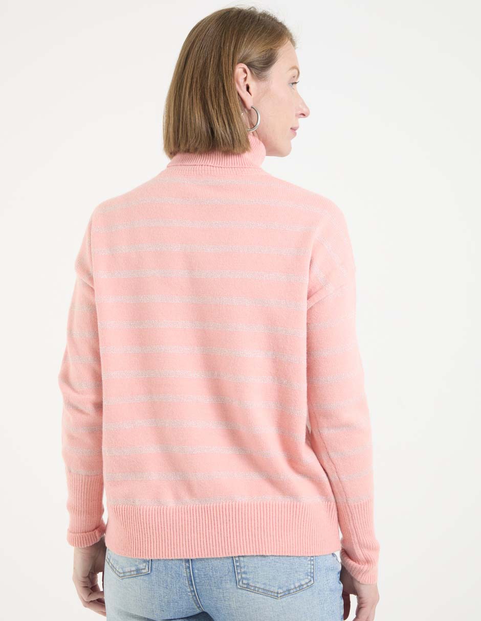 Suéter cuello tortuga para mujer 2