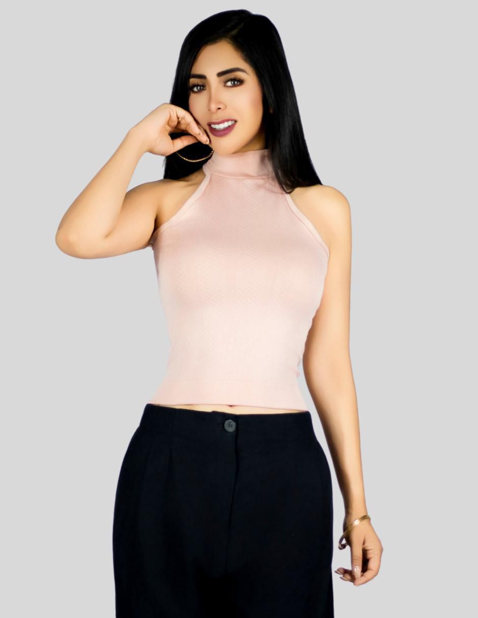 Blusa sin manga para mujer