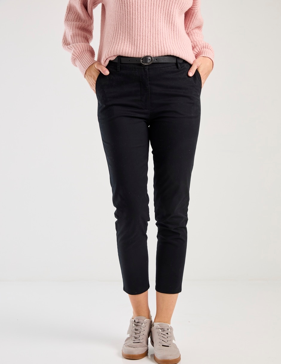 Pantalón chino skinny para mujer Pantalón chino skinny para mujer