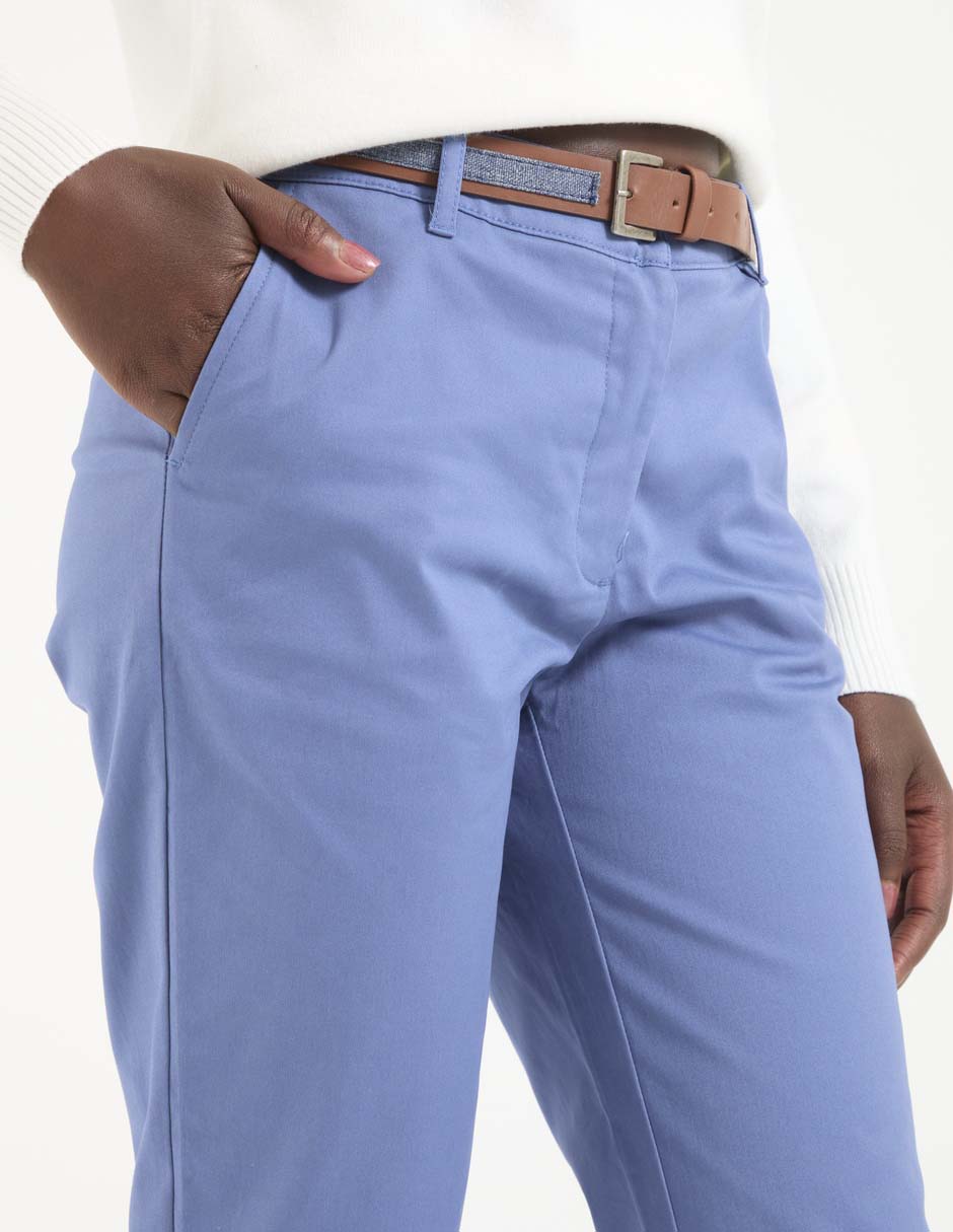 Pantalón regular para mujer 4