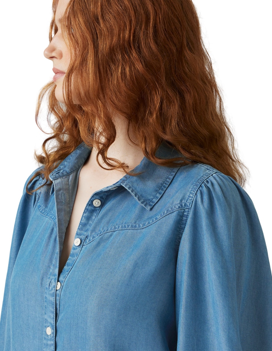 Blusa manga larga para mujer 4