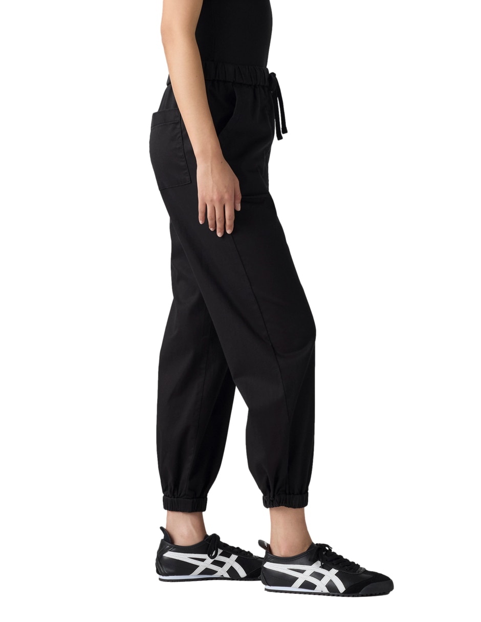 Pantalón jogger regular para mujer 5
