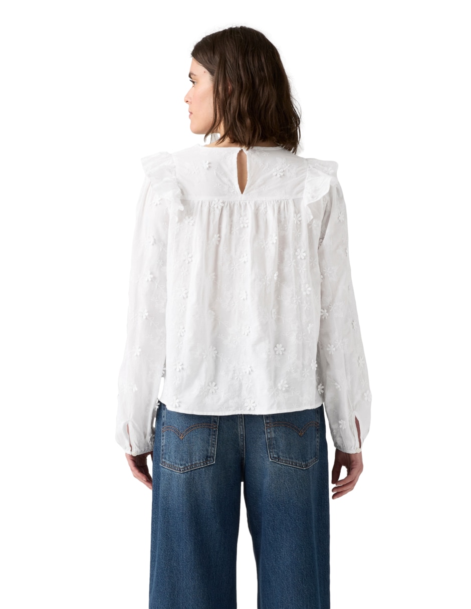Blusa manga larga para mujer 2