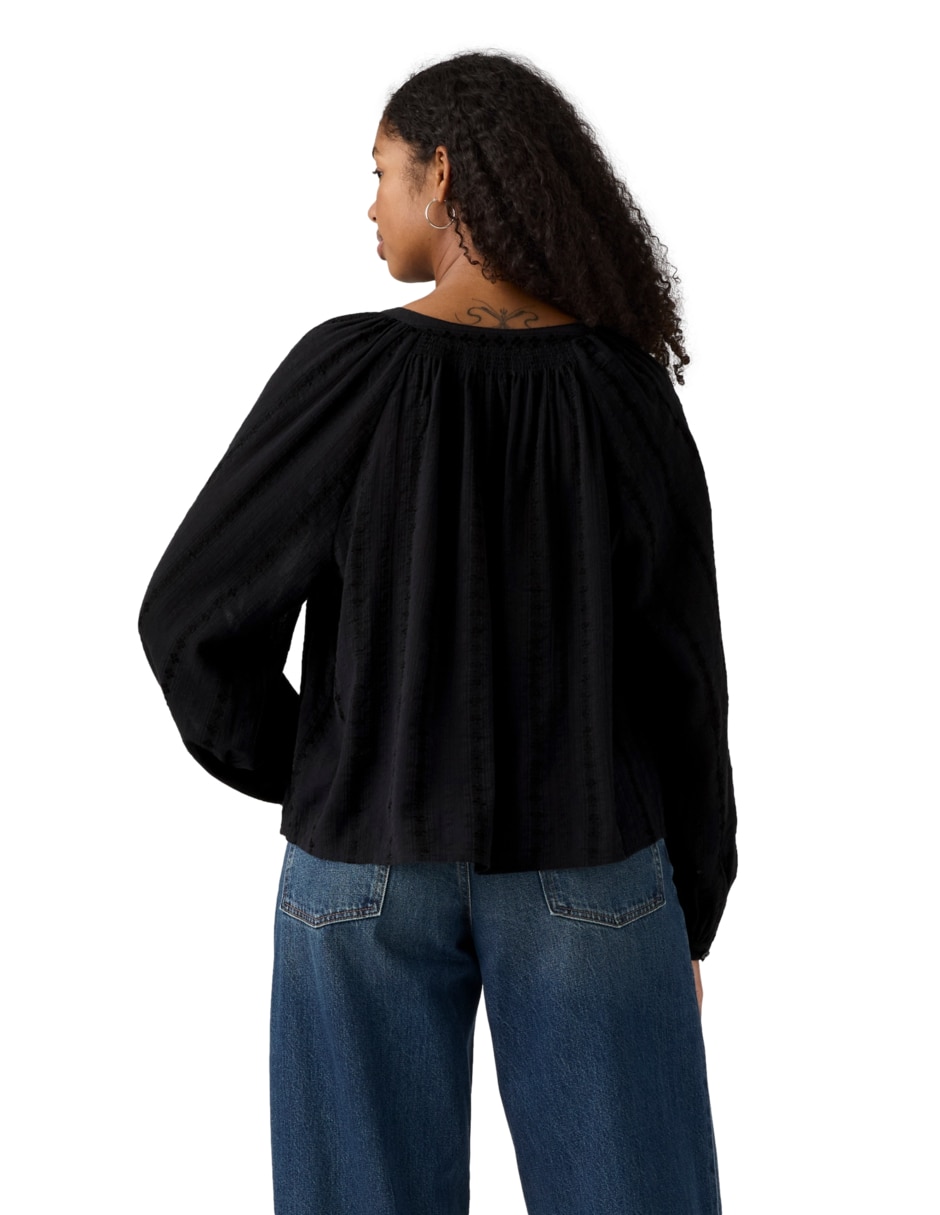 Blusa manga larga para mujer 2