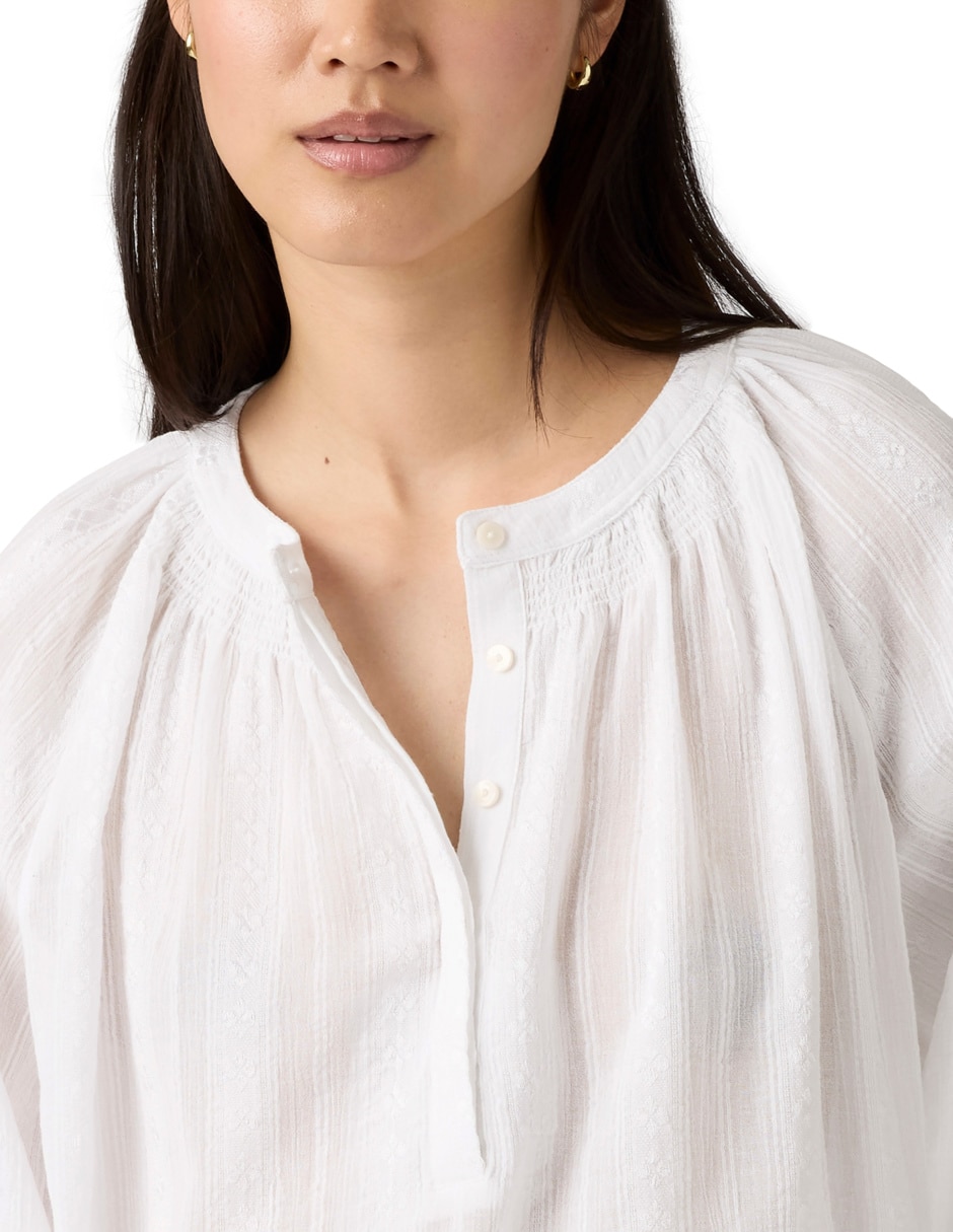 Blusa manga larga para mujer 4