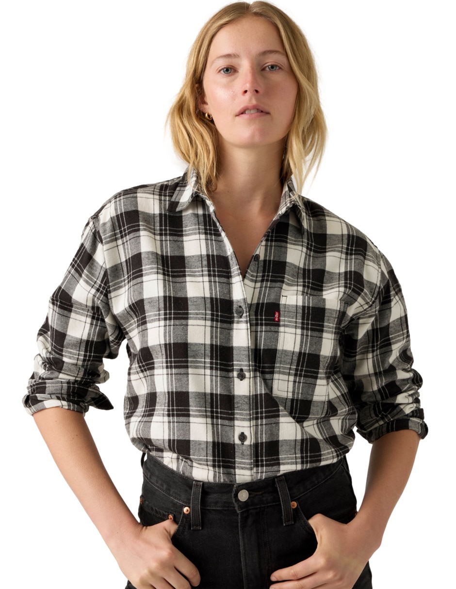 Blusa manga larga para mujer 3