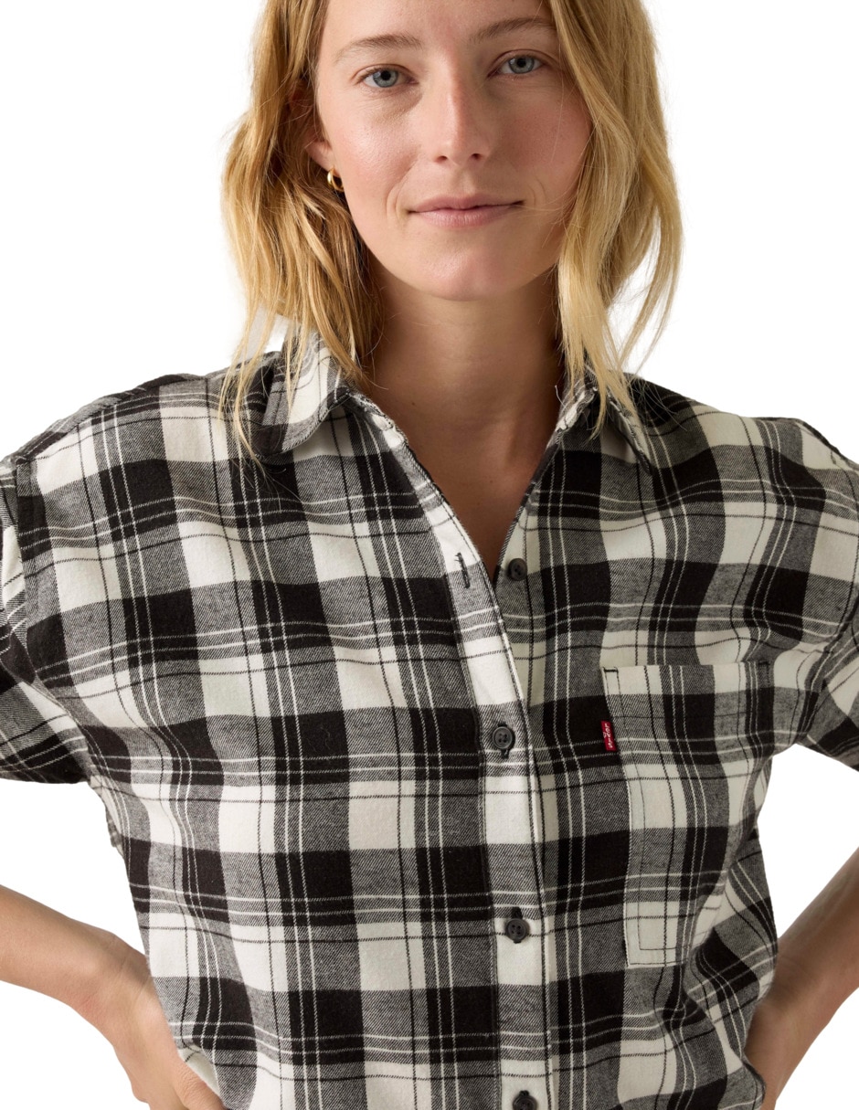Blusa manga larga para mujer 4