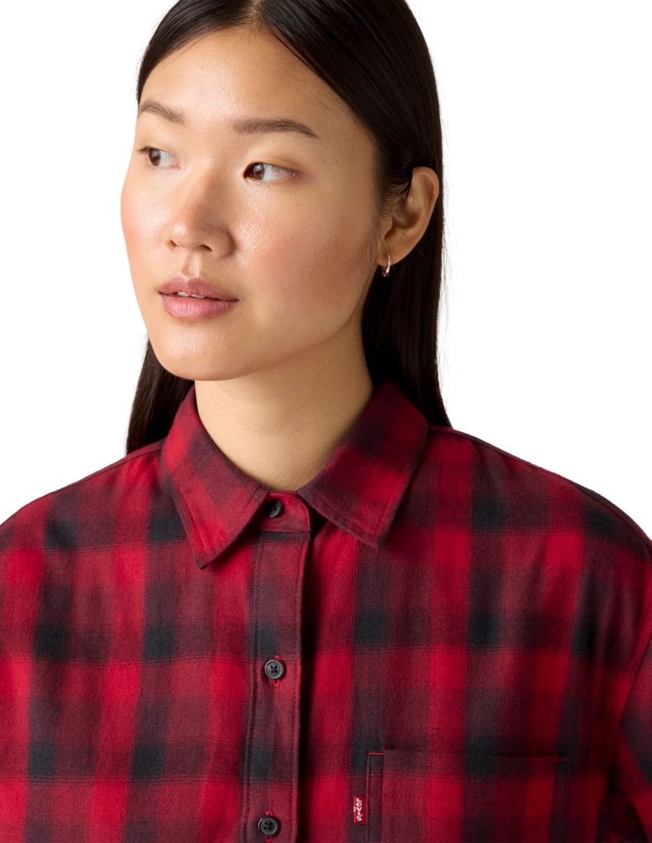 Blusa manga larga para mujer 4
