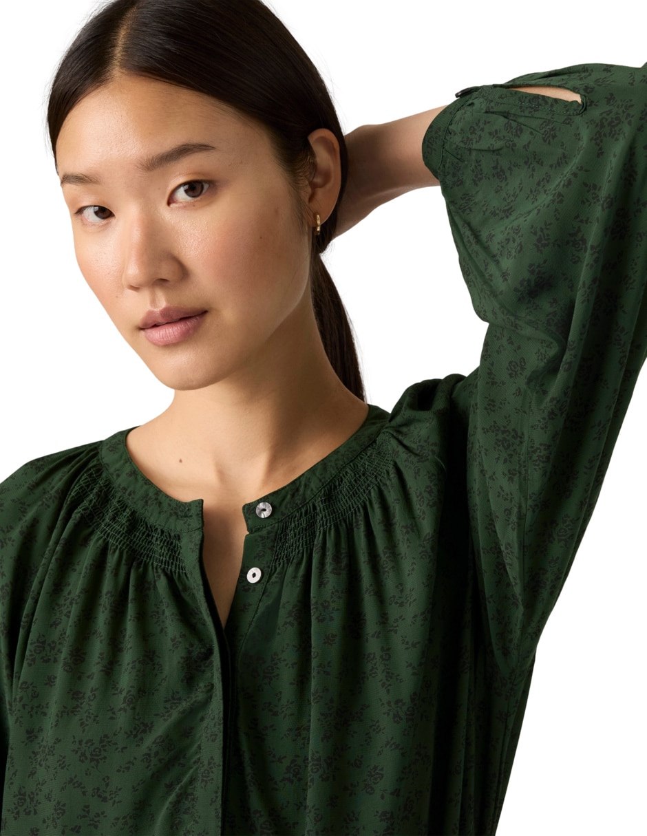 Blusa manga larga para mujer 4
