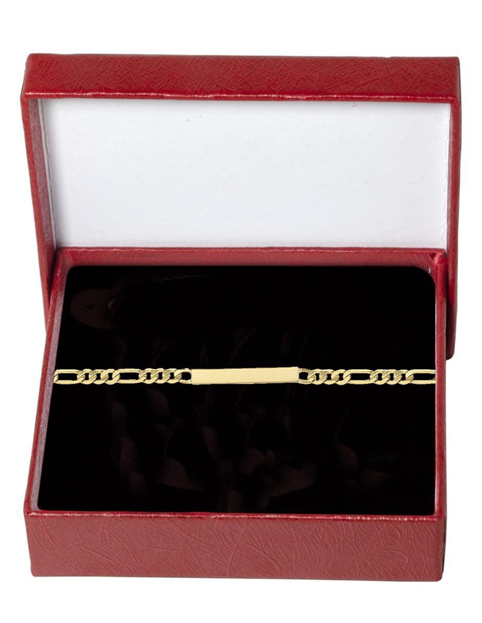 Pulsera 18 K con acabado chapa de oro 5