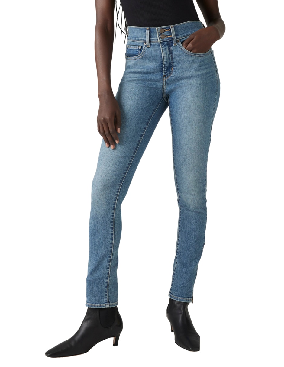Jeans skinny 311 Shp Zip Hem Camp Denim para mujer
