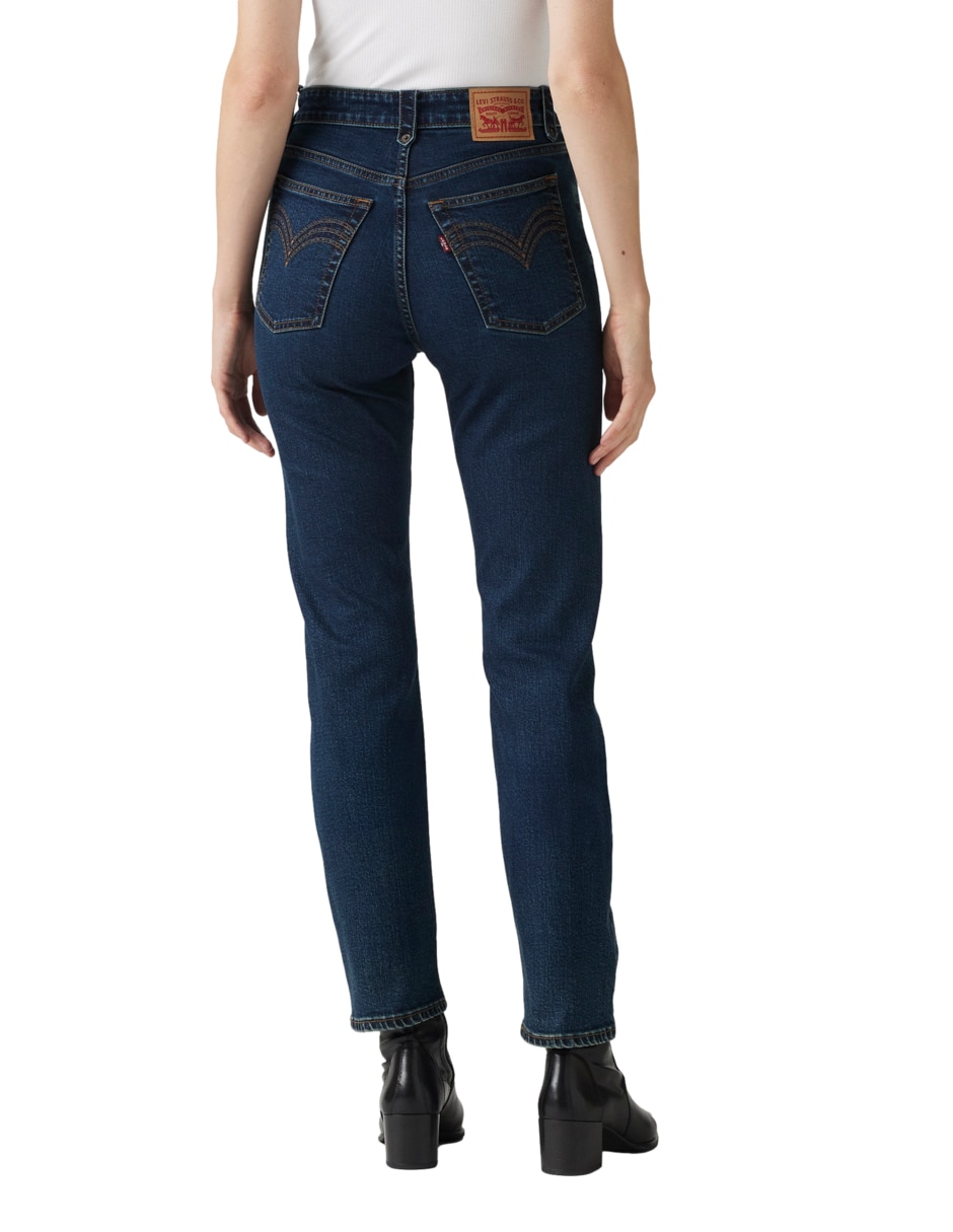 Jeans straight Wedgie Western The Wow ent para mujer 4