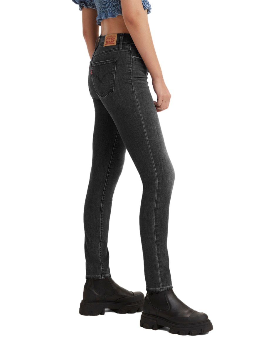 Jeans skinny 311 Shaping Bloom Black para mujer 2