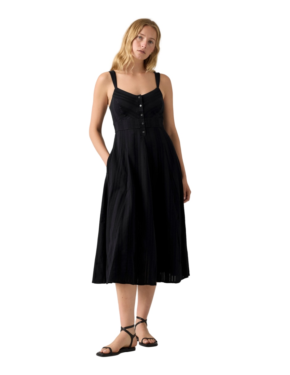 Vestido midi casual para mujer Vestido midi casual para mujer