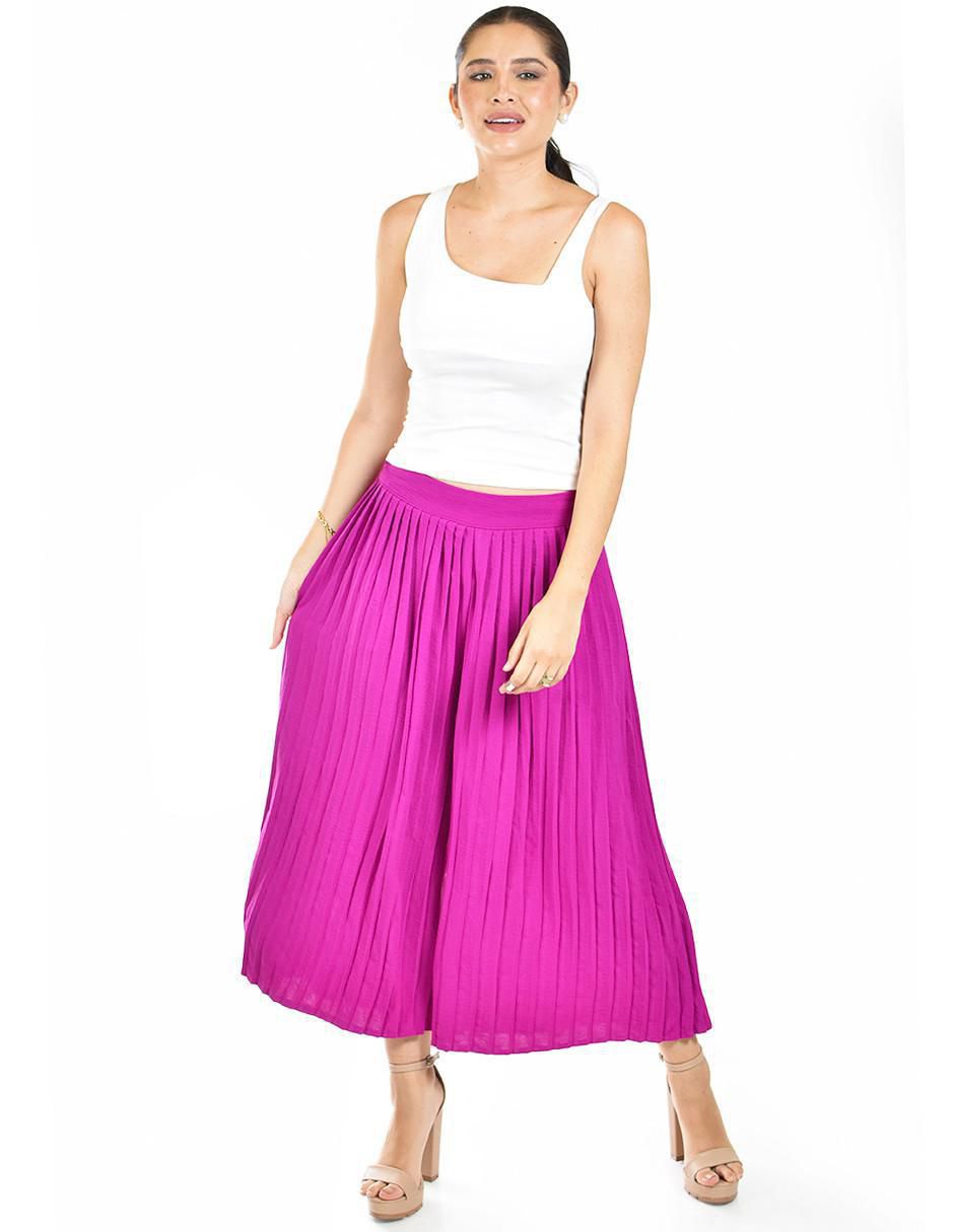 Pantalón capri amplio para mujer 5
