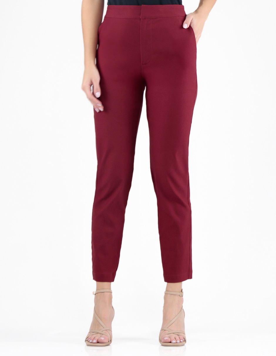 Pantalón regular para mujer