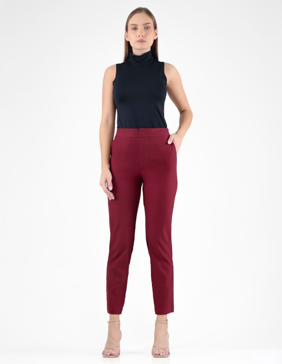 Pantalón regular para mujer 3