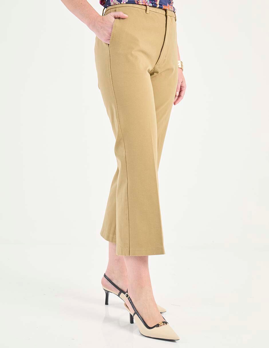 Pantalón capri straight para mujer 1