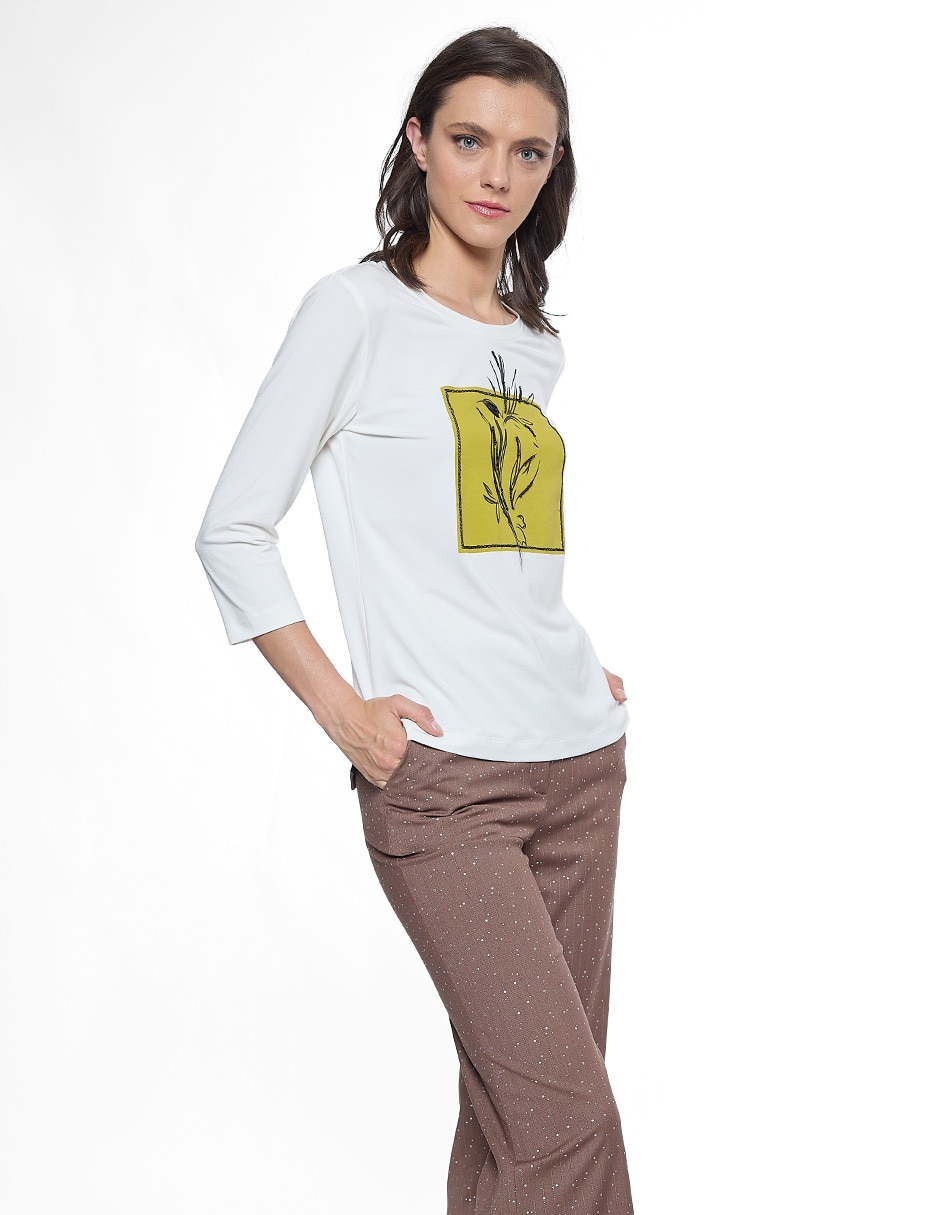 Blusa manga larga para mujer 3