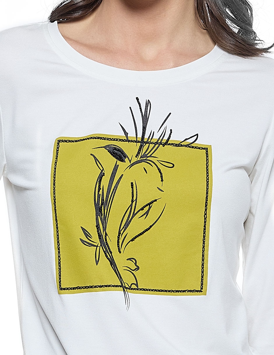 Blusa manga larga para mujer 5