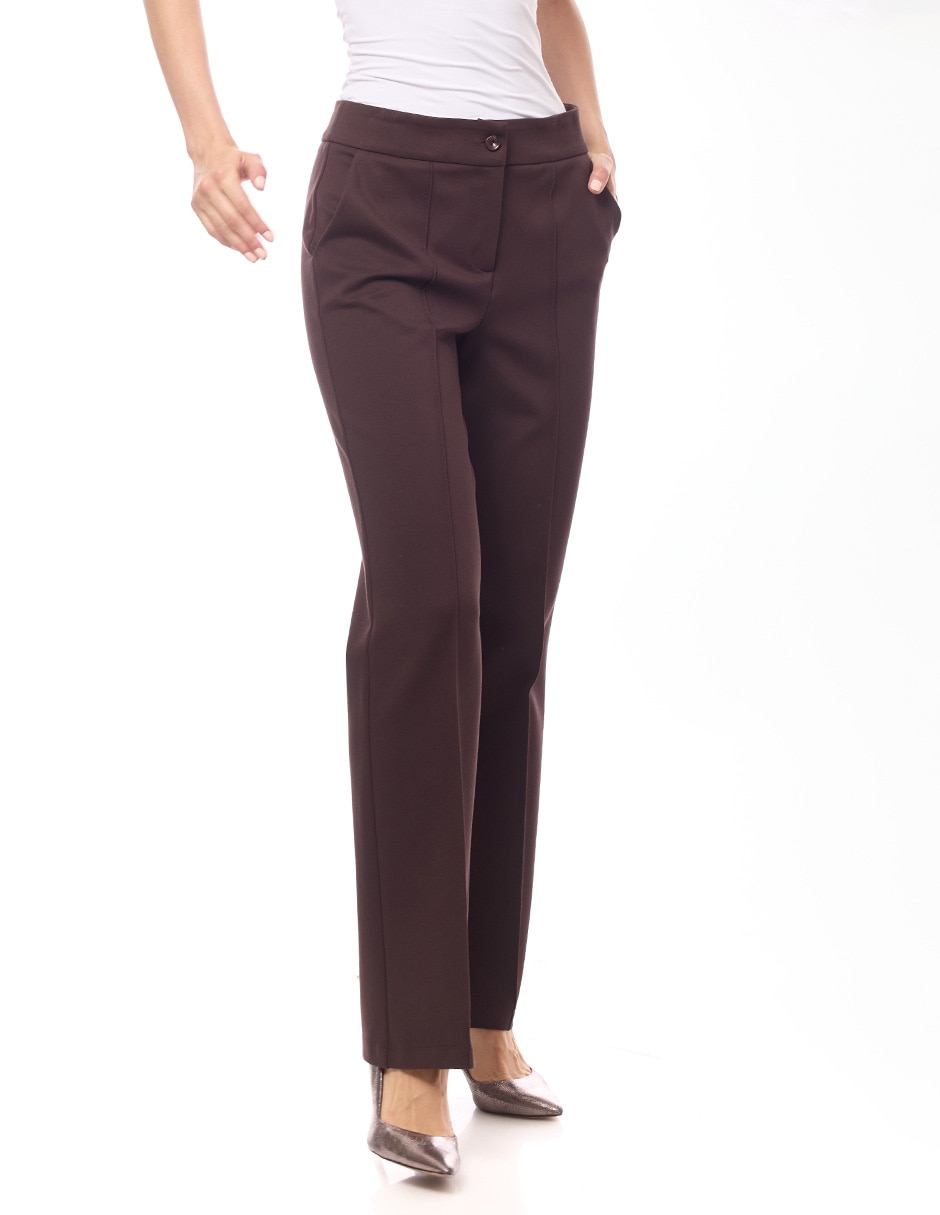 Pantalón de vestir regular para mujer 3
