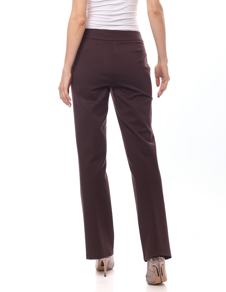 Pantalón de vestir regular para mujer 4