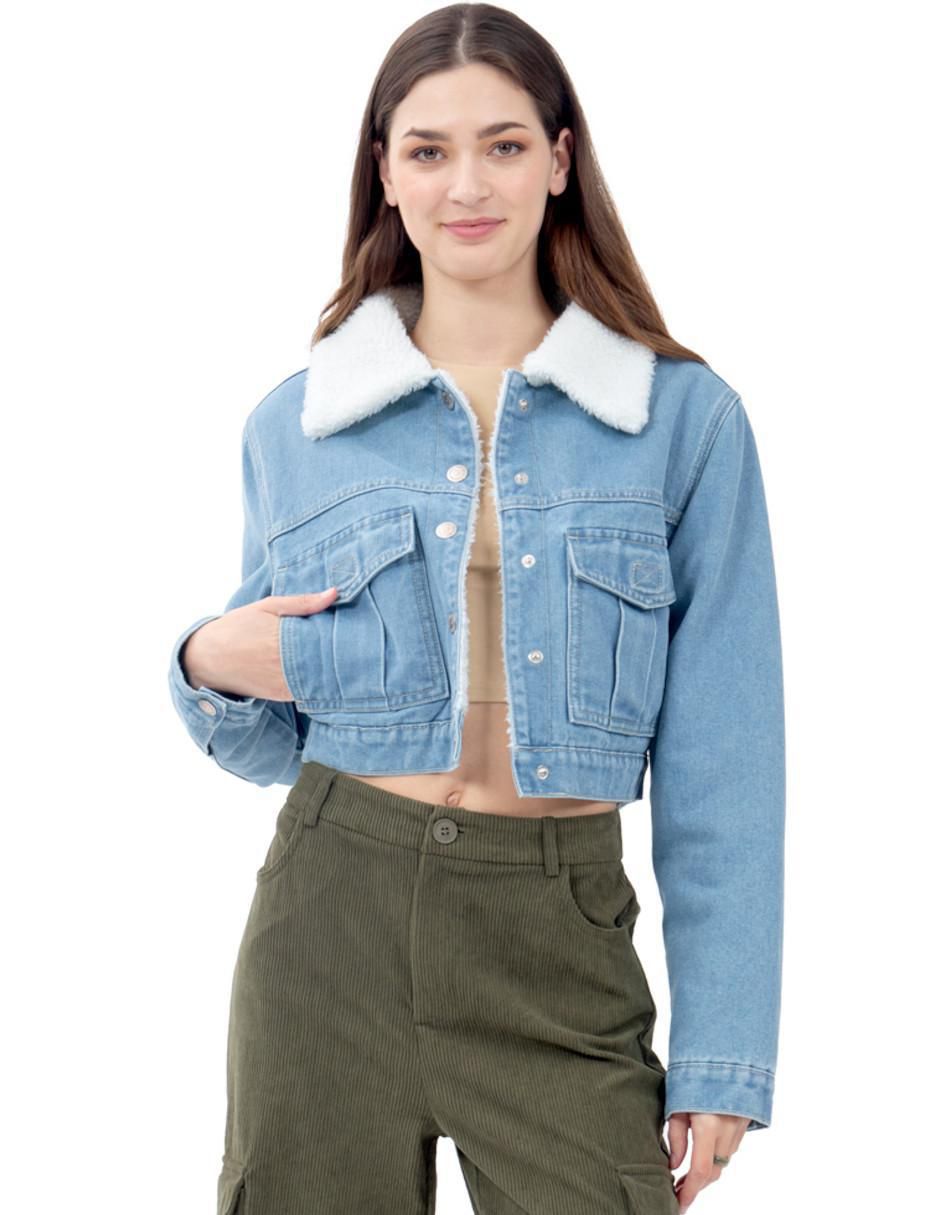 Chamarra Denim para mujer