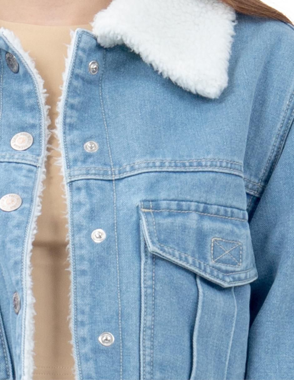 Chamarra Denim para mujer 4