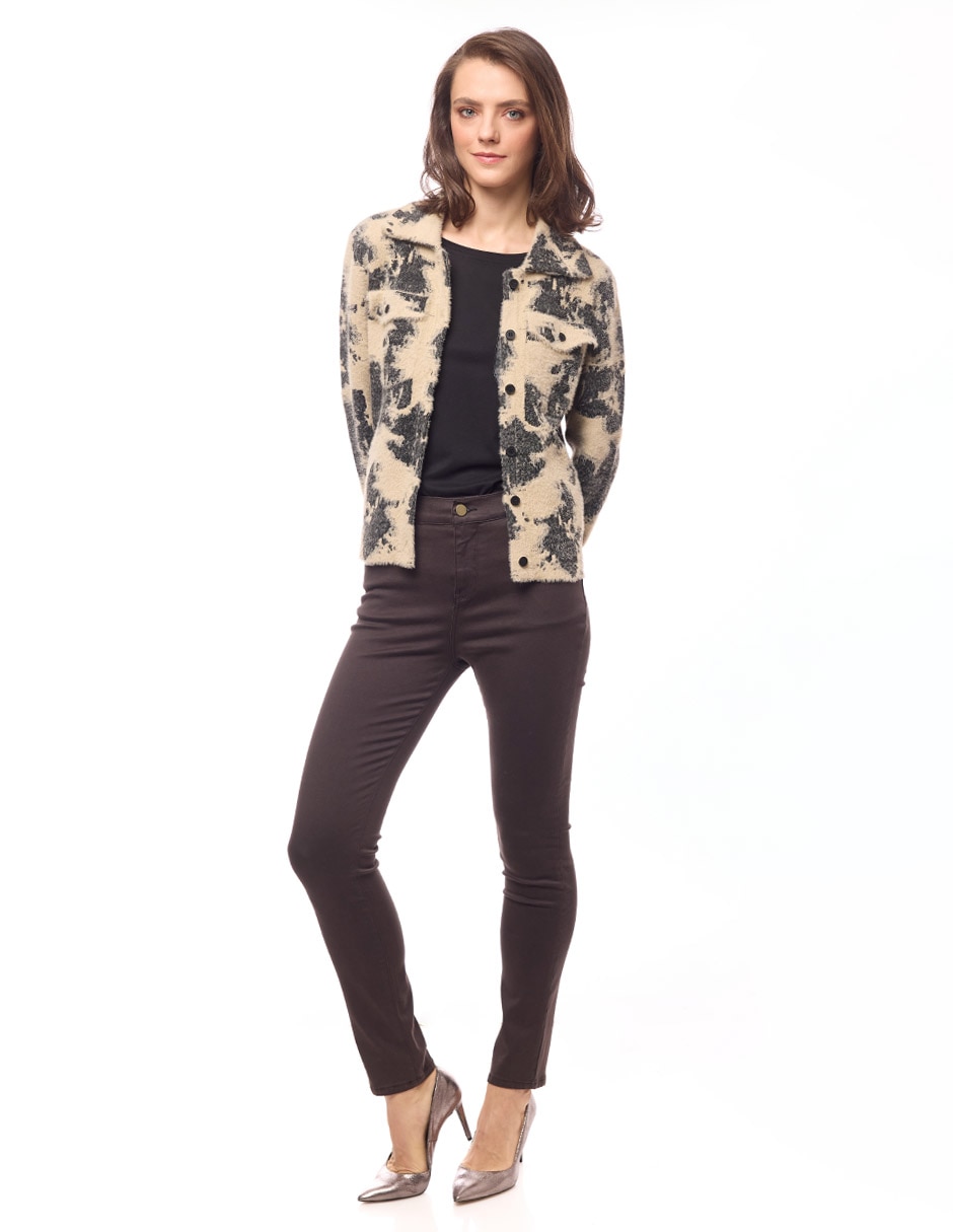 Blusa camisera manga larga para mujer 2