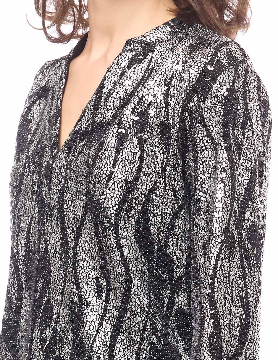 Blusa manga larga para mujer 5