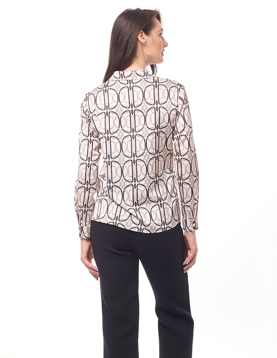 Blusa manga larga para mujer 4
