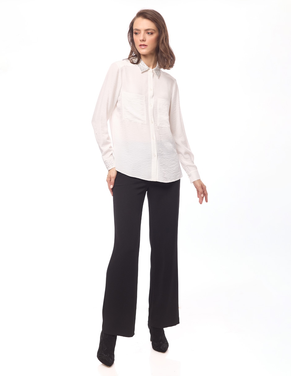 Blusa manga larga para mujer 2