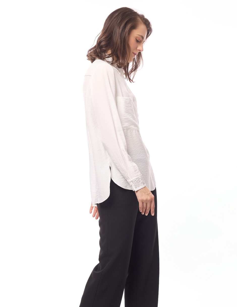 Blusa manga larga para mujer 3