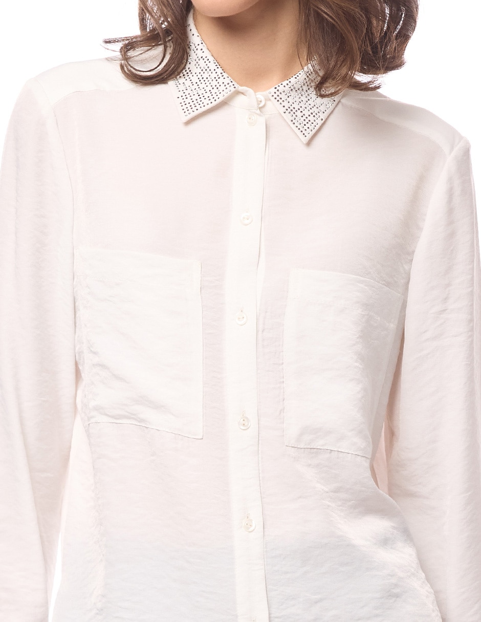 Blusa manga larga para mujer 5