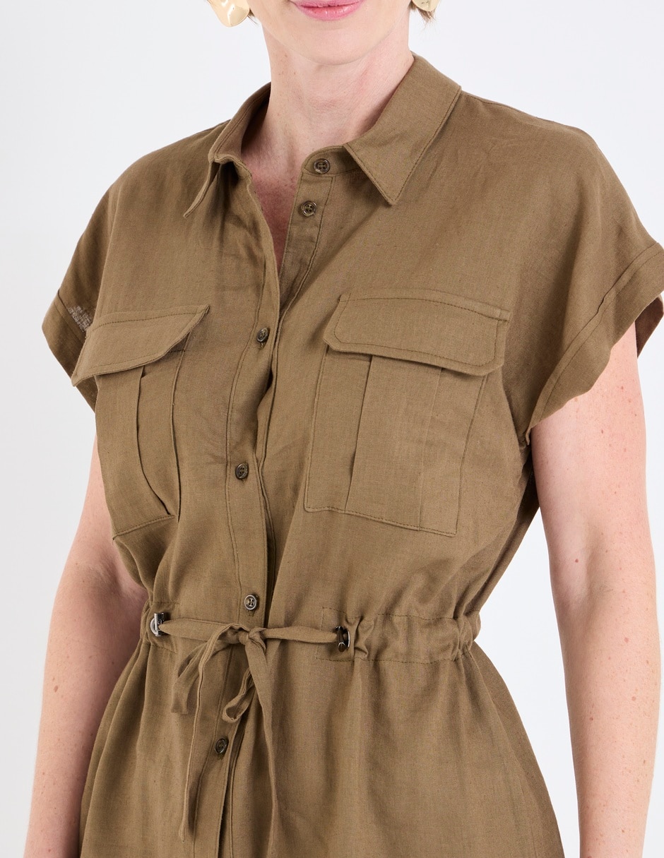 Blusa manga corta para mujer 4