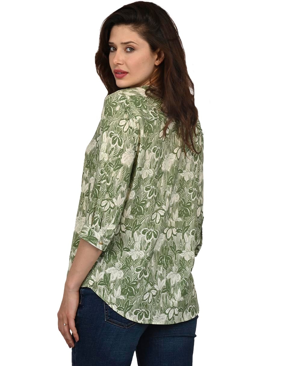 Blusa manga 3/4 para mujer 3