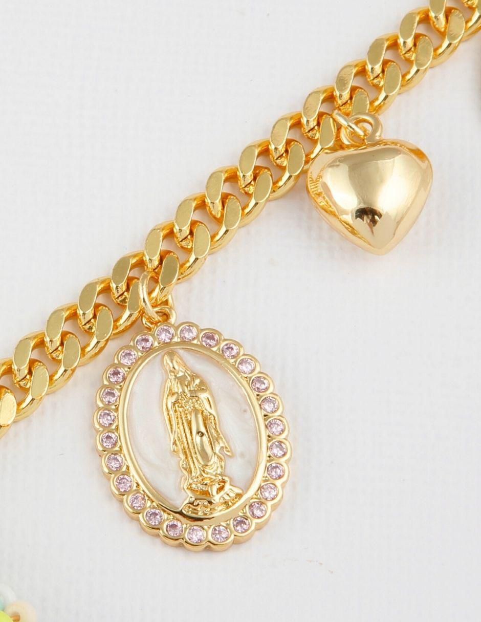 Collar de corazón Milagritos Alelí 5