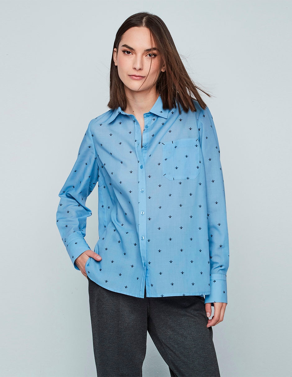 Blusa manga larga para mujer Blusa manga larga para mujer