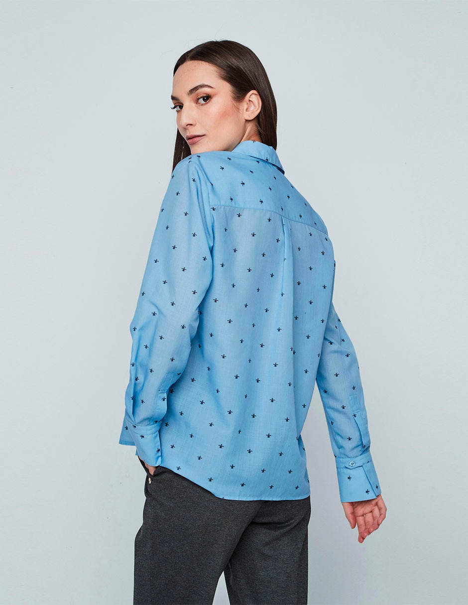 Blusa manga larga para mujer 2