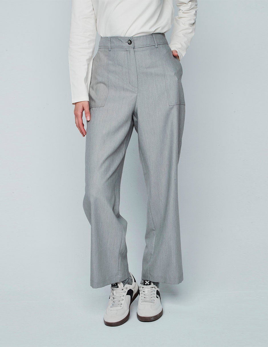 Pantalón de vestir straight para mujer 3