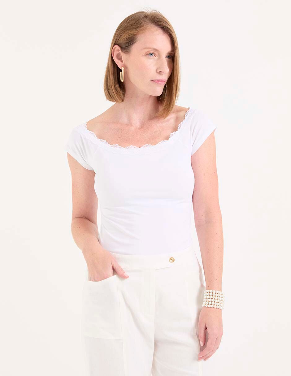 Blusa manga corta para mujer Blusa manga corta para mujer