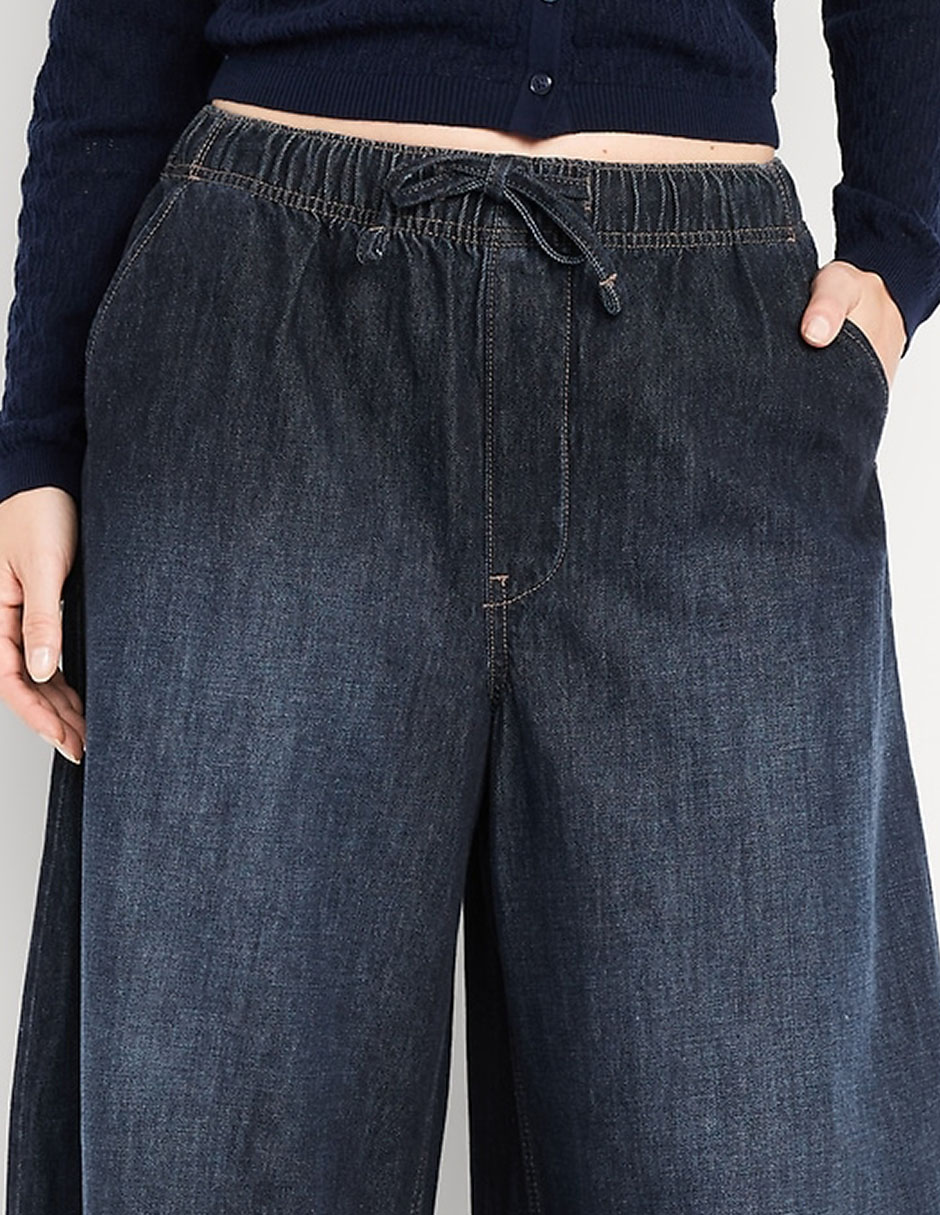 Jeans barrel para mujer 4