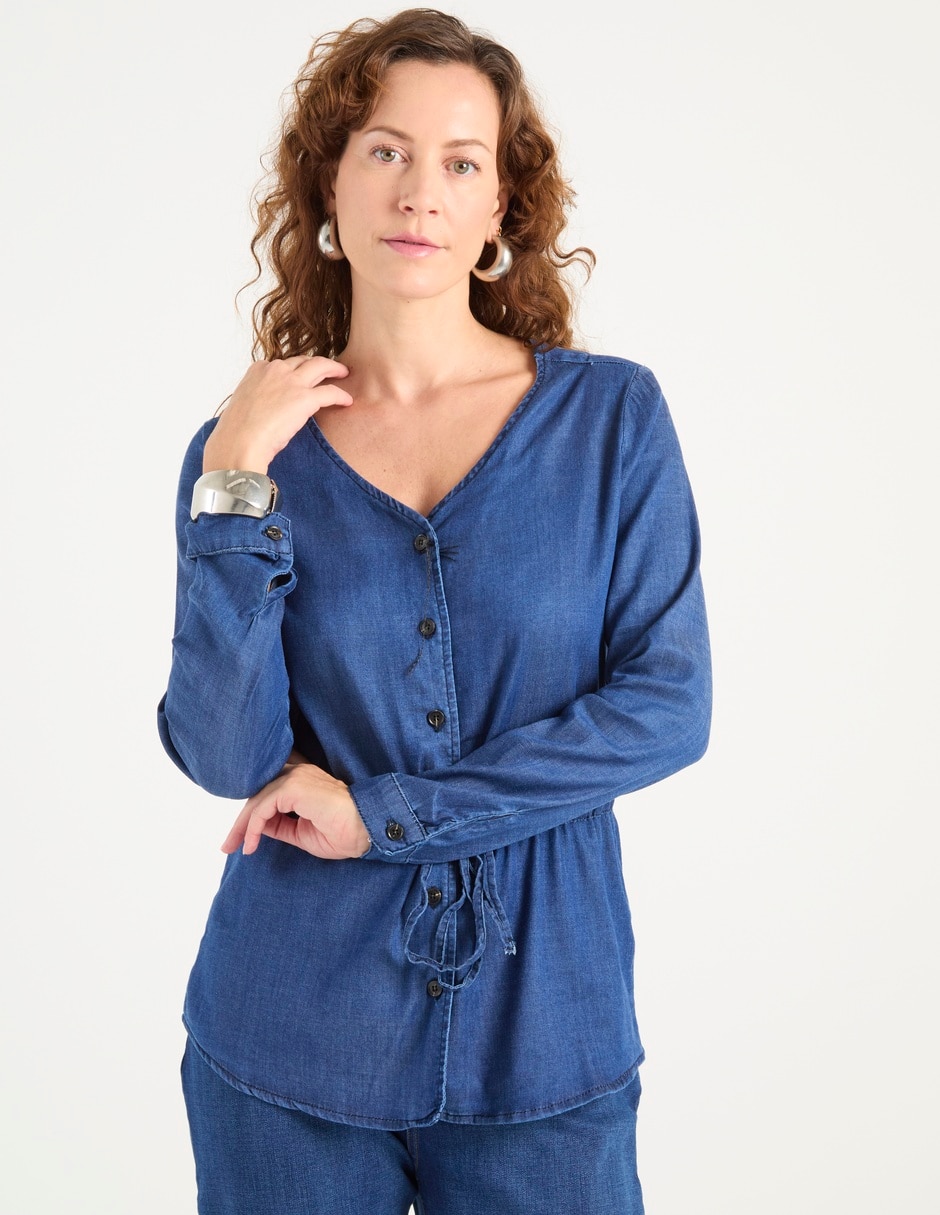 Blusa manga larga para mujer Blusa manga larga para mujer
