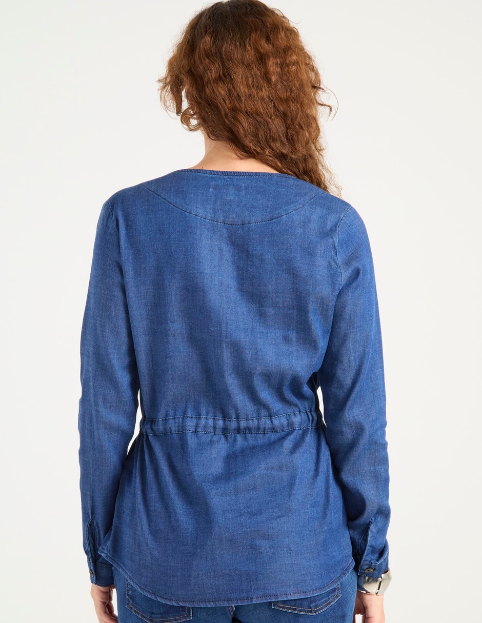 Blusa manga larga para mujer 2