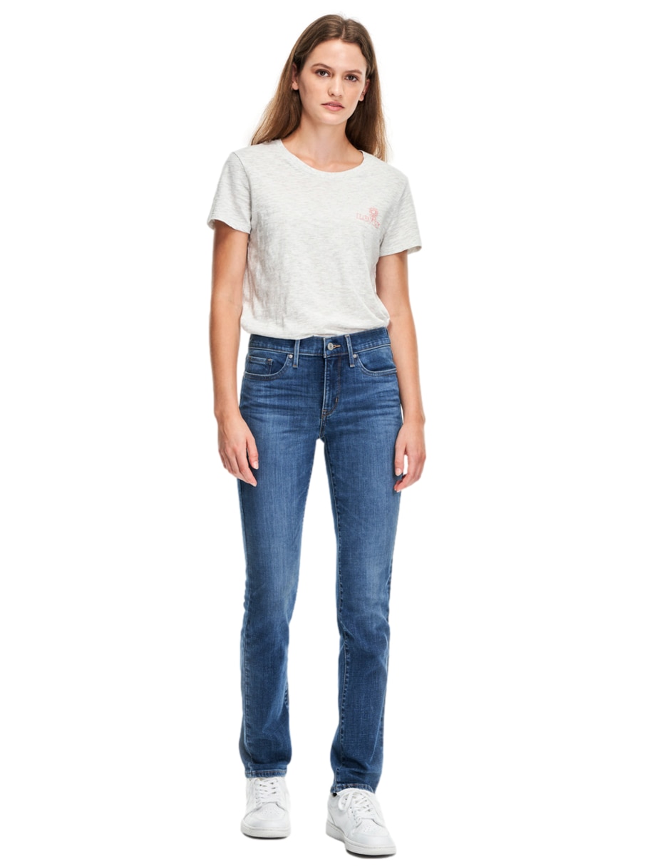 Jeans slim 312 Shaping Slim corte cintura para mujer 5