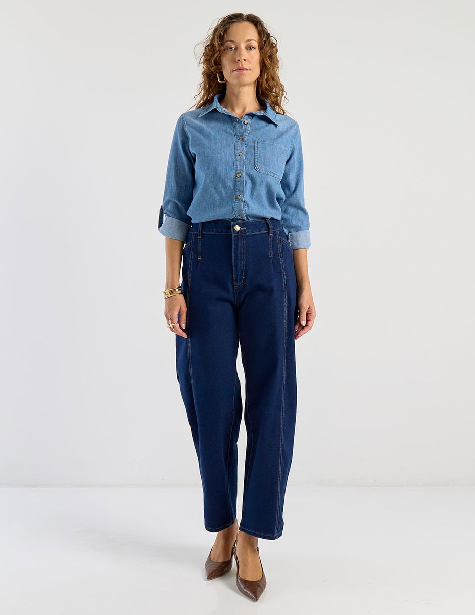 Blusa camisera Lieb manga larga para mujer 3