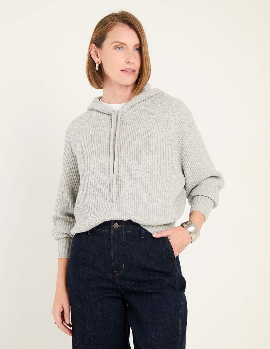 Suéter cuello con amarre para mujer 1